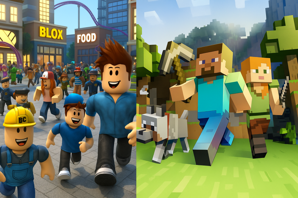 The Battle of the Blocky Worlds: Who's Online More – Roblox or ...